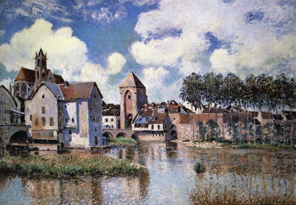 Alfred Sisley Moret-sur-Loing